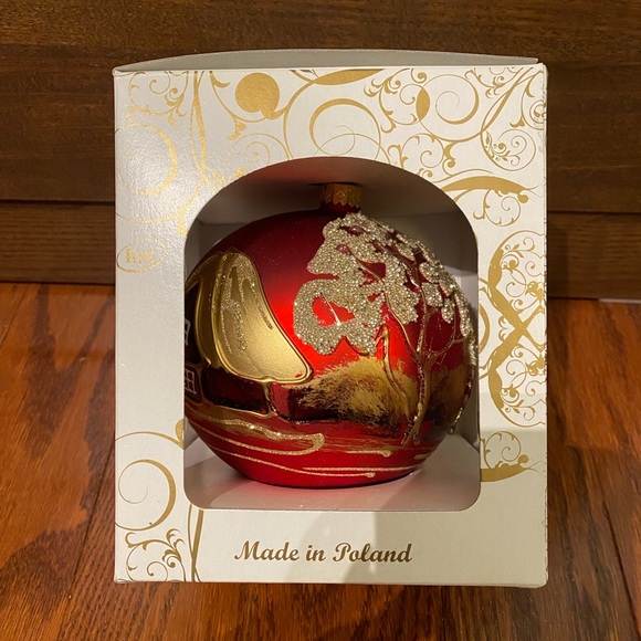 BNIB Xmas Ornament Hand Made/Painted - Picture 1 of 5